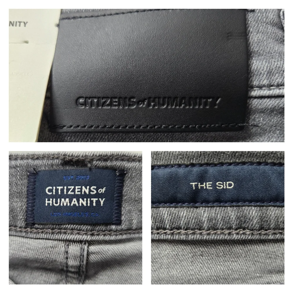Citizens of Humanity SID Regular Straight‎ Jeans Sycamore Gray